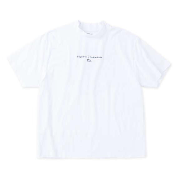 【新作・新着商品！】OOTTFミドルネック半袖Tシャツ 大きいサイズ メンズ NEW ERA〓GOLF  ホワイト｜bigsize｜02