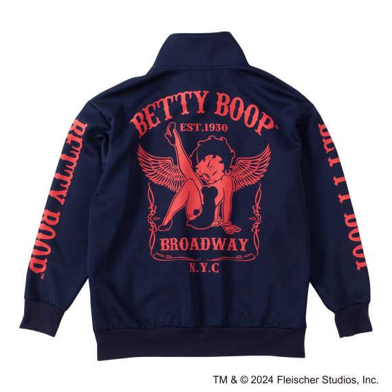プリントジャージセット 大きいサイズ メンズ BETTY BOOP ネイビー_3