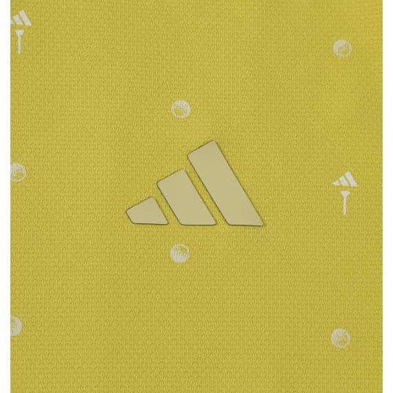 モノグラム半袖シャツ 大きいサイズ メンズ adidas golf  ピュアサルファの画像