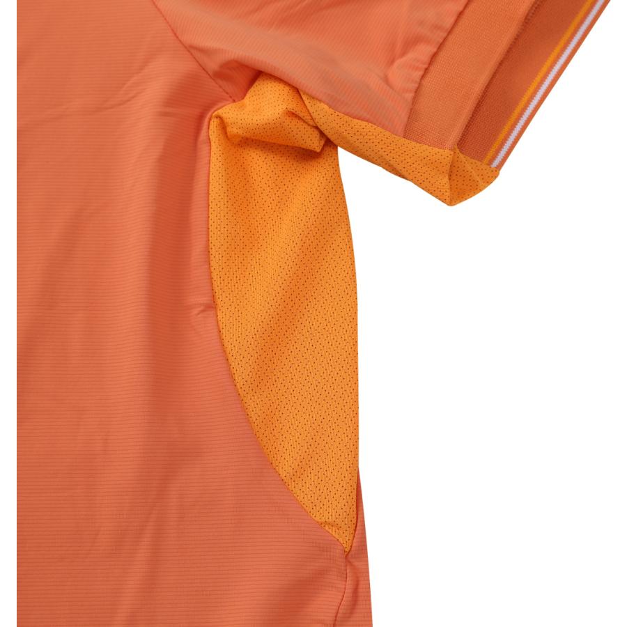 【新作・新着商品！】接触冷感ユニバーサルベンチレーション半袖シャツ 大きいサイズ メンズ adidas golf  ダスキーオレンジの画像