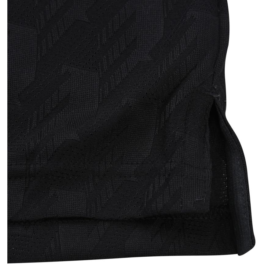 【新作・新着商品！】CLIMACOOLシーズナルジャガード半袖シャツ 大きいサイズ メンズ adidas golf  ブラックの画像