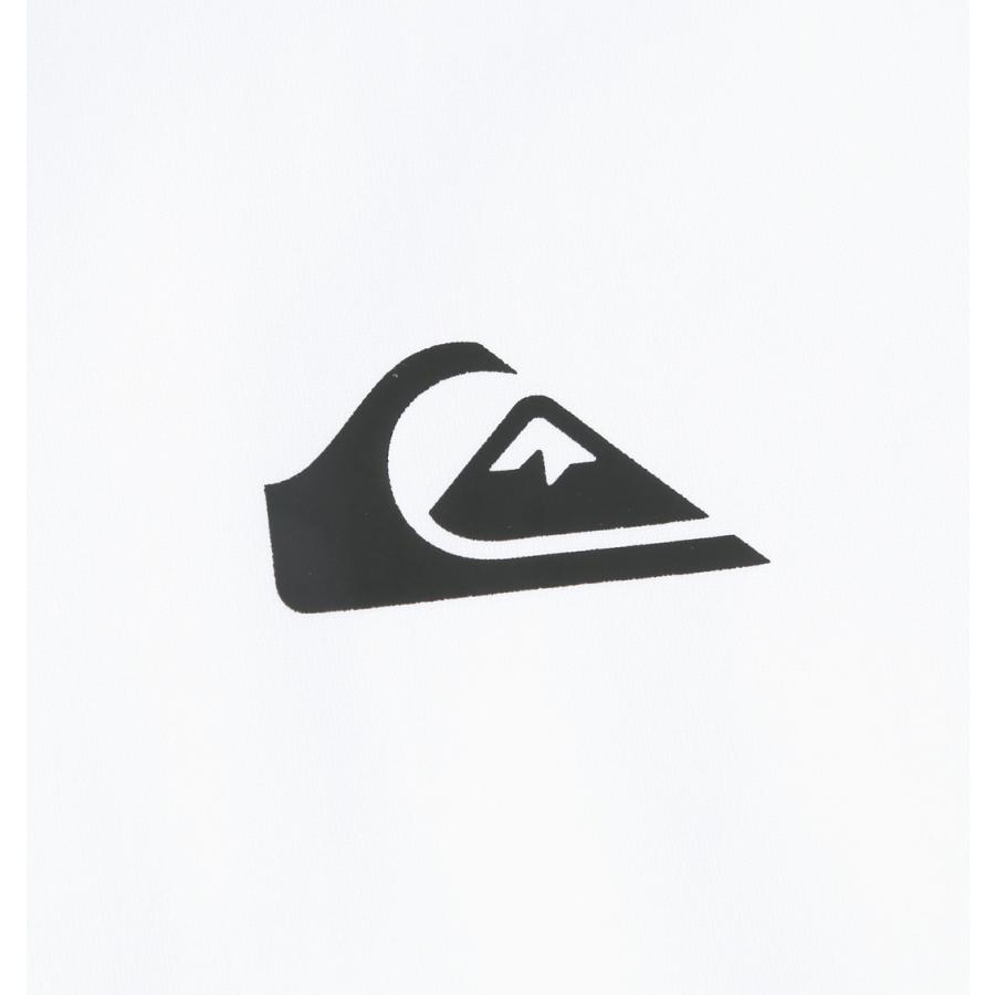 【新作・新着商品！】OMNI MW長袖ラッシュガードジップパーカー 大きいサイズ メンズ Quiksilver ホワイト