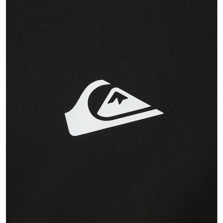 【新作・新着商品！】OMNI MW長袖ラッシュガードジップパーカー 大きいサイズ メンズ Quiksilver ブラック