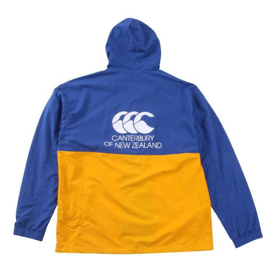 ラグビーシェルジャケット 大きいサイズ メンズ canterbury  ロイヤルブルーの画像