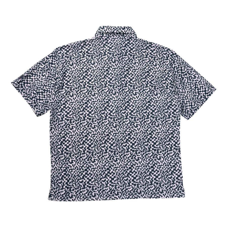 【新作・新着商品！】ミナモ柄半袖シャツ 大きいサイズ メンズ LE COQ SPORTIF GOLF  ネイビーの画像