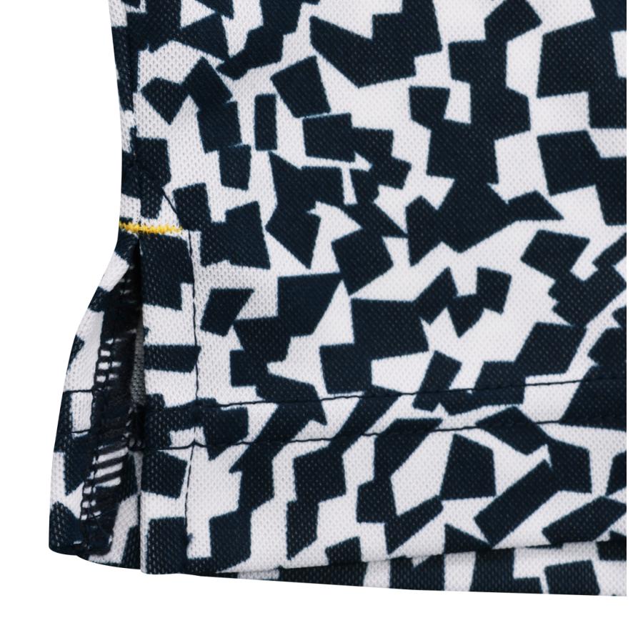 【新作・新着商品！】ミナモ柄半袖シャツ 大きいサイズ メンズ LE COQ SPORTIF GOLF  ネイビーの画像