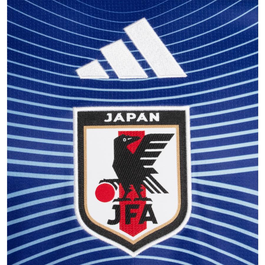 【新作・新着商品！】アディダス サッカー日本代表 2026 ホーム レプリカ ユニフォーム 長袖 大きいサイズ メンズ adidas  ジャパンブルー×アッシュブルーの画像