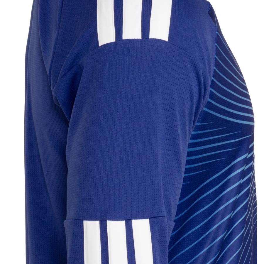 【新作・新着商品！】アディダス サッカー日本代表 2026 ホーム レプリカ ユニフォーム 長袖 大きいサイズ メンズ adidas  ジャパンブルー×アッシュブルーの画像