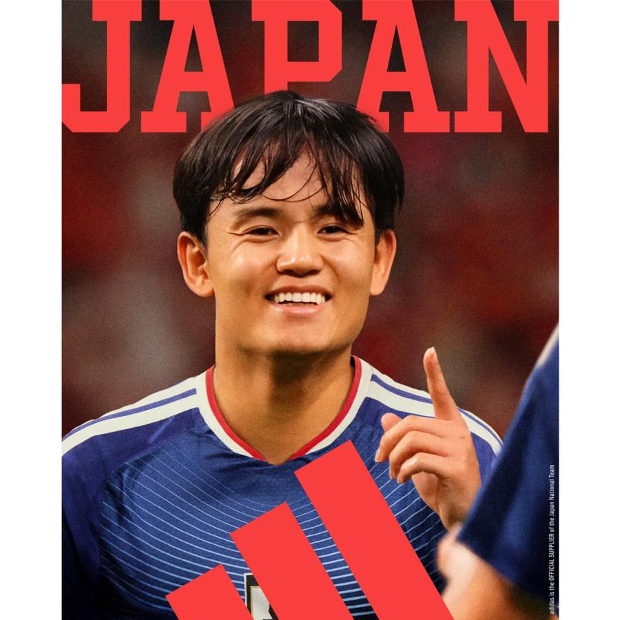 【新作・新着商品！】アディダス サッカー日本代表 2026 ホーム レプリカ ユニフォーム 長袖 大きいサイズ メンズ adidas  ジャパンブルー×アッシュブルーの画像