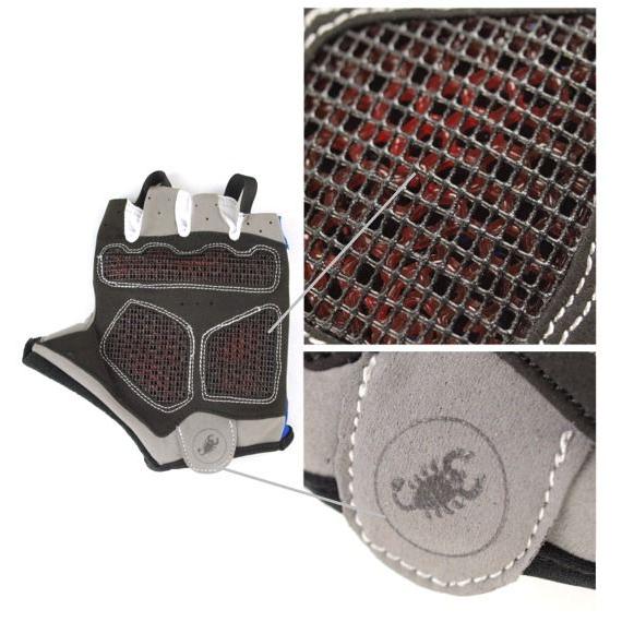 サイクルグローブ 大きいサイズ メンズ CASTELLI カステリ F ブルーの画像