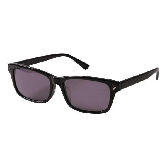 ワイドサングラス 大きいサイズ メンズ メガネスーパー ブラック