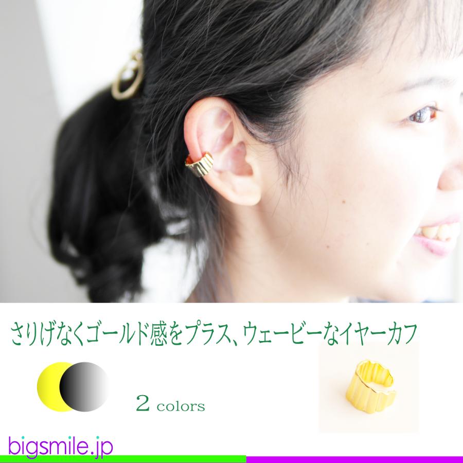 イヤーカフ イヤークリップ イヤリング ピアス ノンホール 痛くない ゴールド 華やか 全2色 カジュアル オフィス ギフト プレゼントに最適　 |  | 06