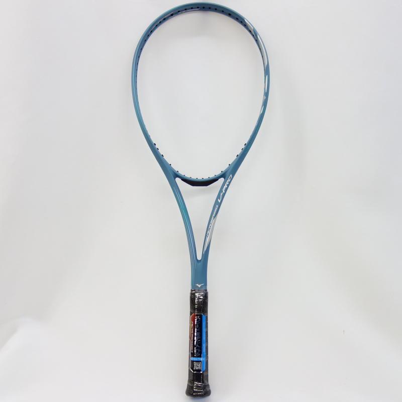 ACROSPEED V-PRO(グレイッシュブルー)(張人張り上げオプション有り)ミズノ　ソフトテニスラケット　後衛｜bigsports｜03