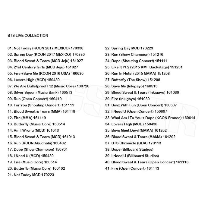 K Pop Dvd Web限定 Bts 防弾少年団 Live Collection バンタン ラップモンスター シュガ ブィ ジン ジェイホープ Kpop ジミン ジョングク