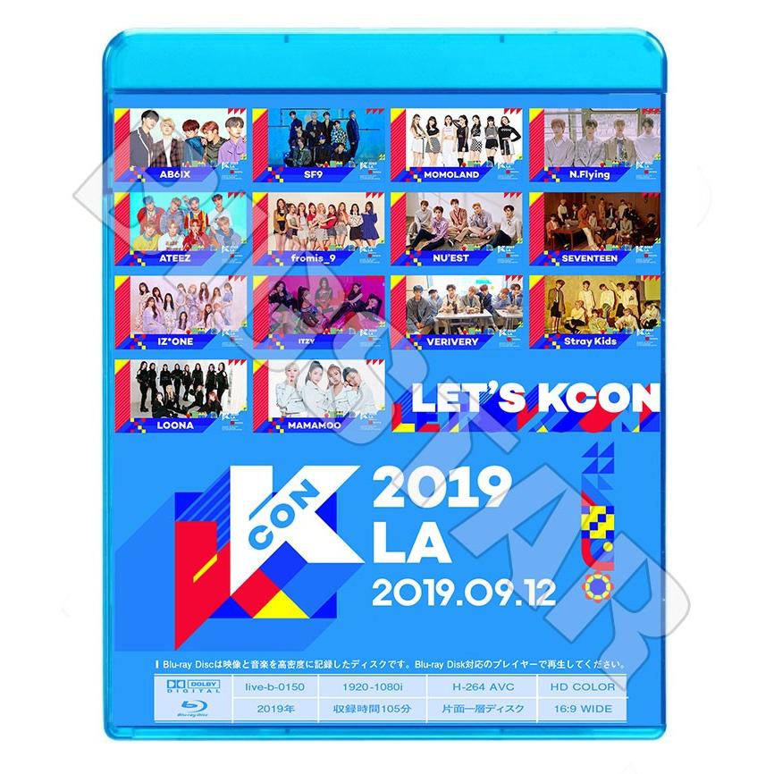 Blu-ray 2019 KCON LA 2019.09.12 SEVENTEEN IZONE 他 LIVE