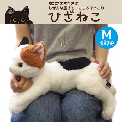 ひざねこ ぬいぐるみ M ミケ P 2122 171 ビッグスターネットショップ 通販 Yahoo ショッピング