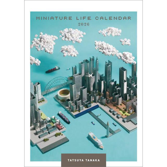 MINIATURE LIFE CALENDAR 2026年 (令和8年) カレンダー CL-466 (ヒラcal)