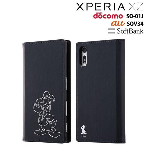 ディズニー Xperia Xz So 01j Sov34 専用 手帳型ケース ホットスタンプ ワンポイント ドナルド Rt Rdxpxzi Dd 230 ビッグスターネットショップ 通販 Yahoo ショッピング
