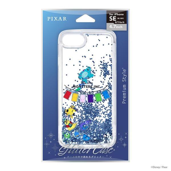 Premium Style Iphone Se3 Se2 8 7 6s 6用 グリッターケース モンスターズ インク 世界的に