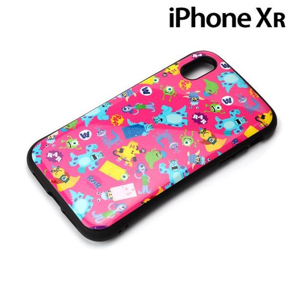 □ ディズニー iPhone XR(6.1インチ)用 ハイブリッドタフケース モンスターズ・インク ピンク　PG-DCS495MOI (メール便送料無料)｜bigstar