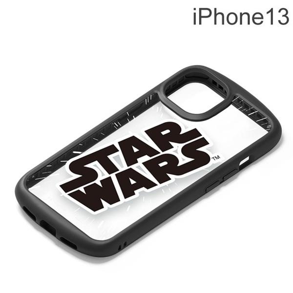 スターウォーズ(STAR WARS) iPhone 13用 ガラスタフケース スター・ウォーズロゴ PG-DGT21K31SW (メール便送料無料)｜bigstar