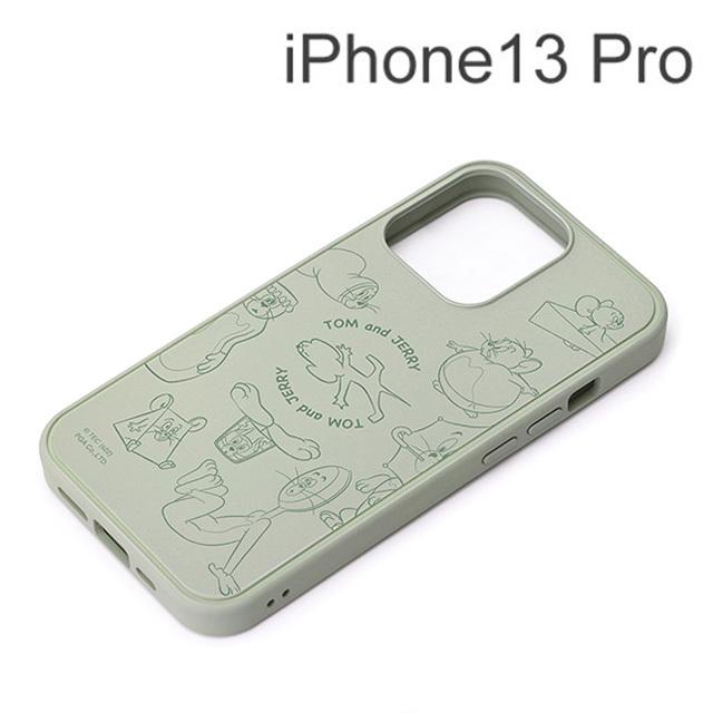 トムとジェリー iPhone 13 Pro用 MagSafe対応 抗菌ハイブリッドケース グリーン PG-WMGPT21N01TAJ (メール便送料無料)｜bigstar