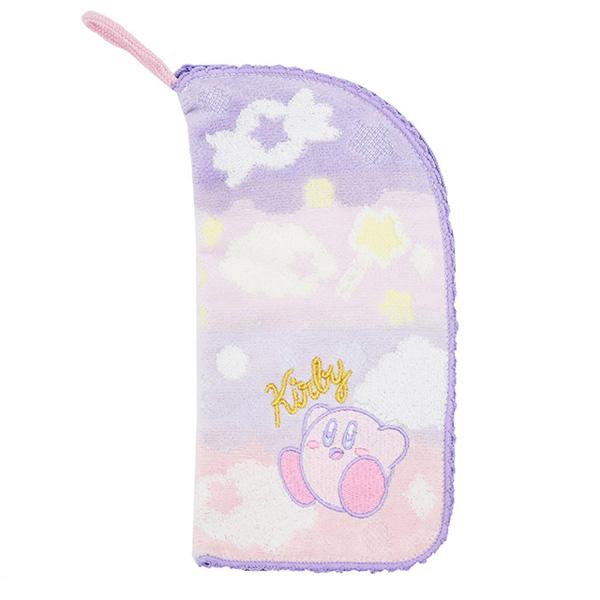 内祝い 星のカービィ ファスナー付きタオル ふわふわパステル