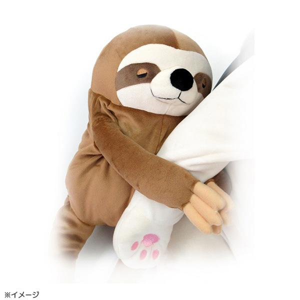 もちなまけ ぬいぐるみ ブラウン Lサイズ MONK-0350B : ビッグスター