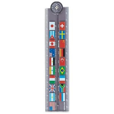 国旗大百科シリーズ 国旗大百科折りたたみ定規 Hs30b 44 1305 ビッグスターネットショップ 通販 Yahoo ショッピング