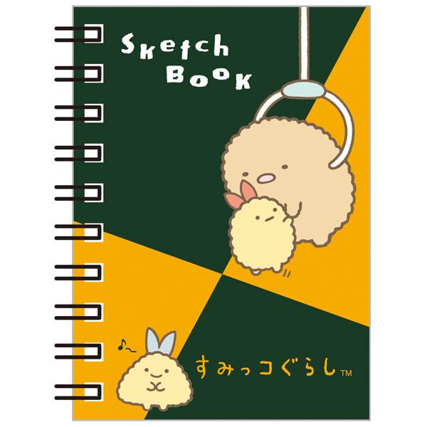 3 すみっコぐらし キャラミックス ミニミニスケッチブック とんかつ あげっコ Mh