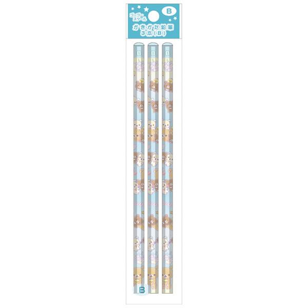 11 リラックマ ハッピースクール22 ゴーゴースクール22 パステルスイーツシリーズ かきかた鉛筆 3本セット B Ph 52 ビッグスターネットショップ 通販 Yahoo ショッピング