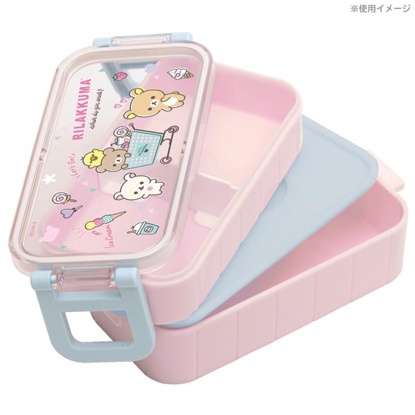 San-X リラックマ ランチマーケット 2点ロックはし付2段ランチ