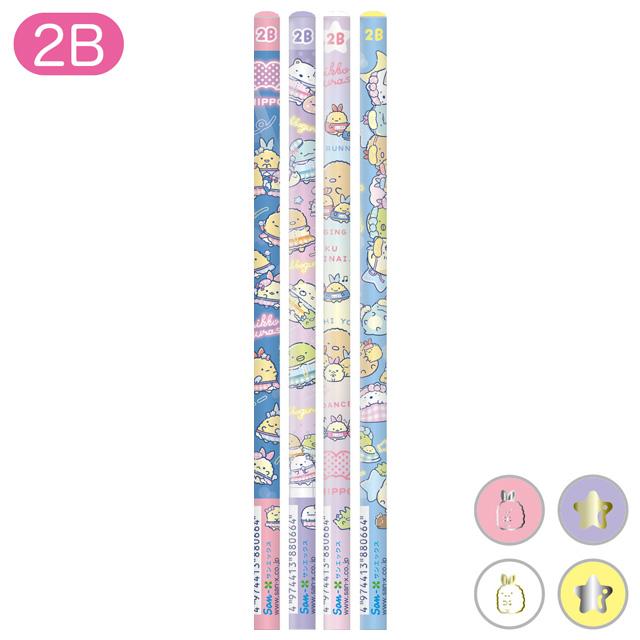 San-X（サンエックス） すみっコぐらし 夢みるしっぽずテーマ 鉛筆 (2B