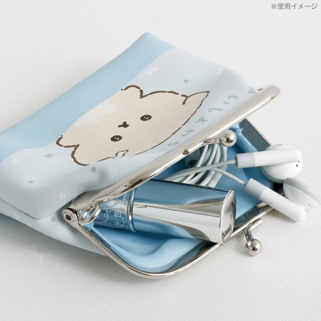 映画国宝 エキストラ記念品 がま口ケース 在庫商品】がま口ショルダーケース＋（クッション生地）【帆布・無地