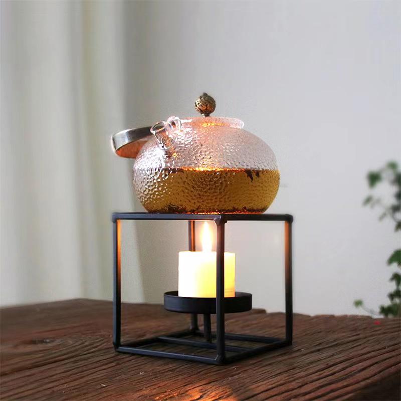 ティーウォーマー キャンドルウォーマー ティーポット用 急須用 お茶 紅茶保温 鉄製 アイアン 保温ウォーマー ウォーマーベース ポット