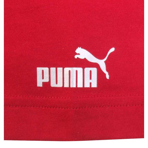 大きいサイズ メンズ PUMA 抗菌防臭半袖Tシャツ レッド｜bigstoreshop｜04