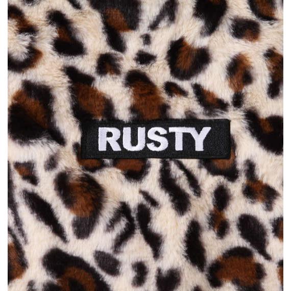 大感謝セール 大きいサイズ メンズ Rusty 総柄プリントボアフリースジャケット レオパード その他ジャケット サイズ 5l Acte Paris Org