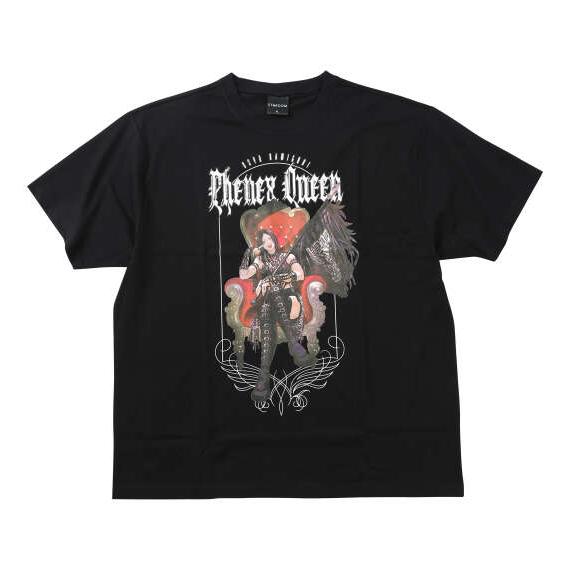 大きいサイズ メンズ STARDOM 上谷沙弥しもべたちよ跪け半袖Tシャツ