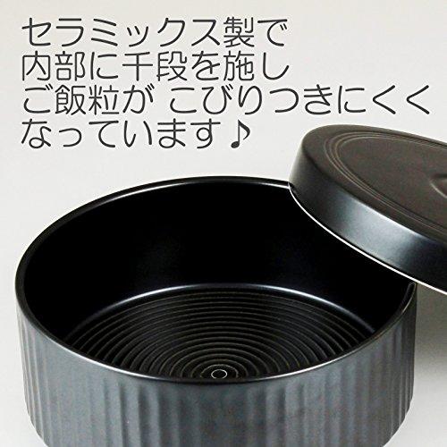 波佐見焼 HASAMI セラミック おひつ 1.5合 ご飯 保存 容器 レンジ 対応 約 900cc φ 17.3cm x 6.5cm｜bigsun7｜03