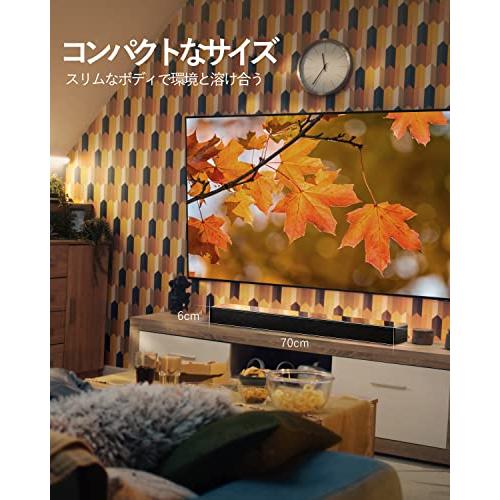 Donner サウンドバー DolbyAtmos テレビ スピーカー Bluetooth5.3 自由度高いアプリ対応 ホームシアター 3.0ch高性能音響システム サブウーファー追加可能 HDMI(｜bigsun7｜06