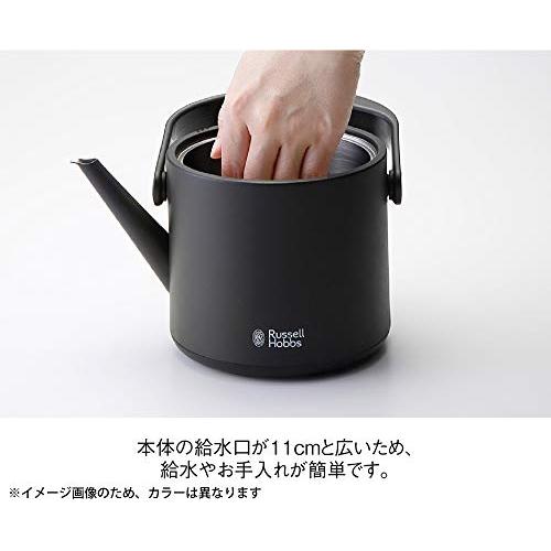 大石アンドアソシエイツ ラッセルホブス 電気ケトル 温度調整可能 0.6L Tkettle ホワイト 7106JP-WH｜bigsun7｜07