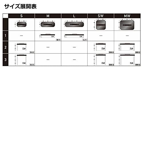 ダイワ(DAIWA) システムツールバッグ ブラック/ホワイト 各種｜bigsun7｜07