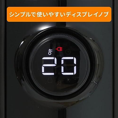 De'Longhi (デロンギ) マルチダイナミックヒーター MDHS09-BK 電気ヒーター ゼロ風暖房 静音 満足度No.1シリーズ 表面温度約60* エコモード チャイルドロック [6｜bigsun7｜04