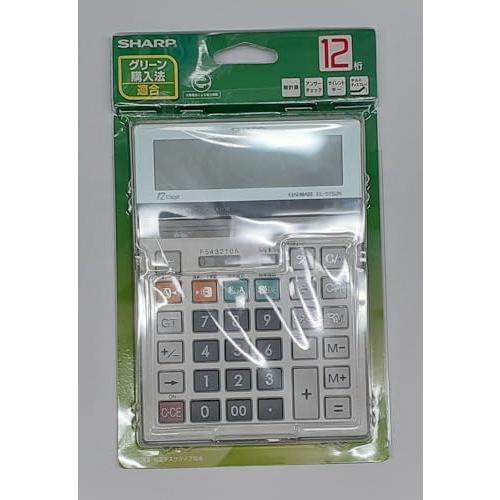 シャープ(SHARP) 実務電卓 グリーン購入法適合モデル セミデスクトップタイプ 12桁 EL-S752KX｜bigsun7｜02