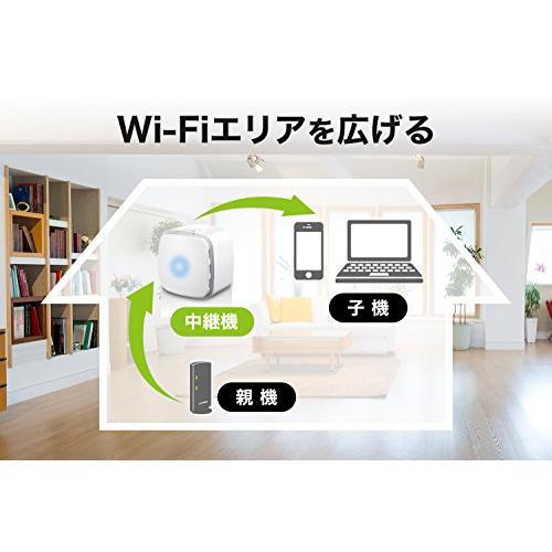 アイ・オー・データ Wi-Fi 無線LAN中継機 Nintendo Switch 動作確認済 11n コンセントタイプ 土日サポート 日本メーカー WN-G300EXP｜bigsun7｜03
