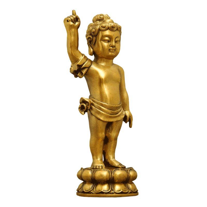 仏像 釈迦誕生仏 銅製 立像 お釈迦様 置物 はなまつり 花祭り仏具 灌佛