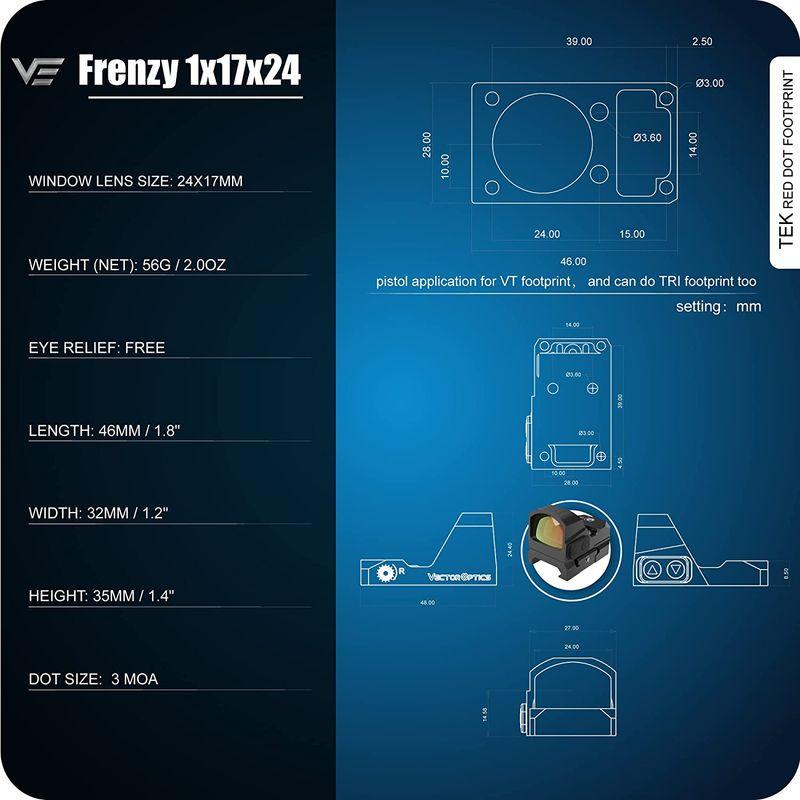 ベクターオプティクス Frenzyミニドットサイト マイクロドットサイト