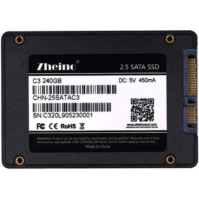 超歓迎】 Zheino SATA SSD SATA3 7mm厚 Nand C3 3D 2.5インチ s 採用 6Gb 240GB 内蔵SSD 内蔵型 SSD