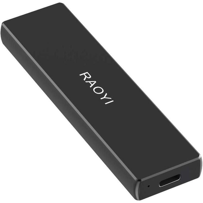 RAOYI 外付SSD 1TB USB3.1 Gen2 ポータブルSSD 超ミニSSD 転送速度550MB 秒(最大) Type-Cに対応 - 2