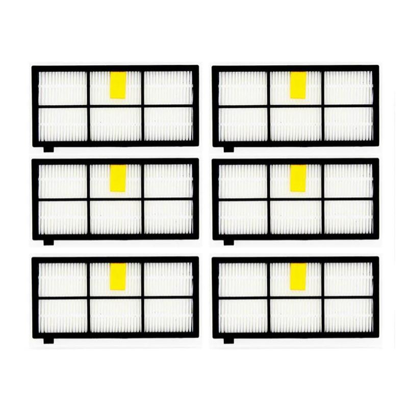 互換品 ルンバ 6枚 セット ダストカット フィルター ダストボックス 